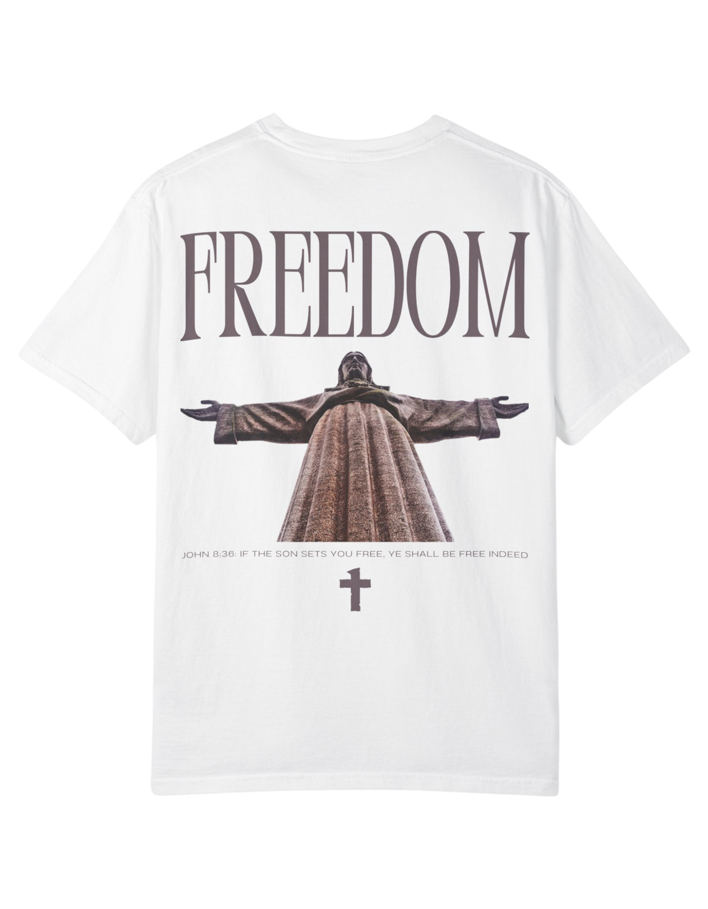 "FREEDOM IN CHRIST" Unisex Heavy Tee