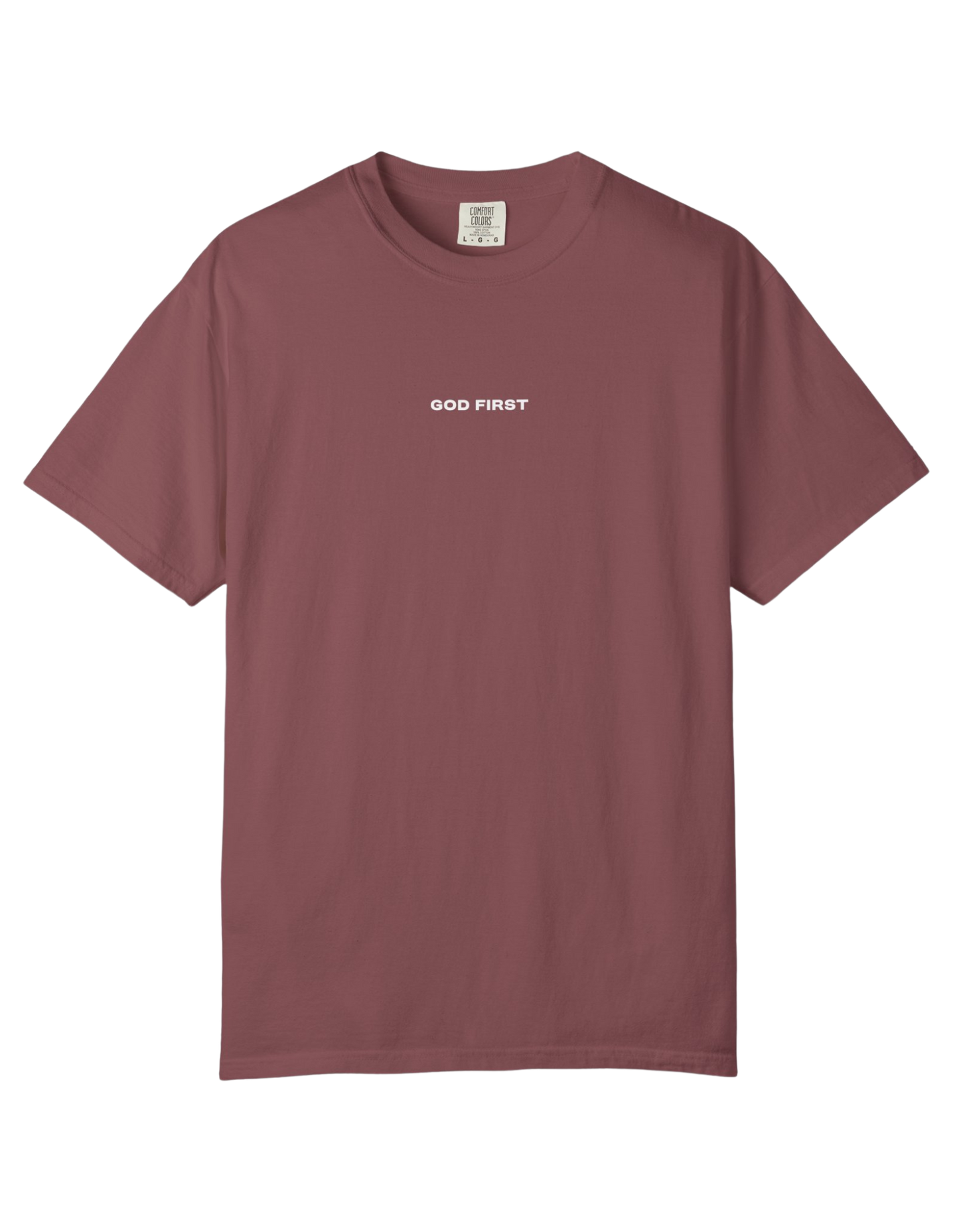 "GOD FIRST" Unisex Heavy Tee