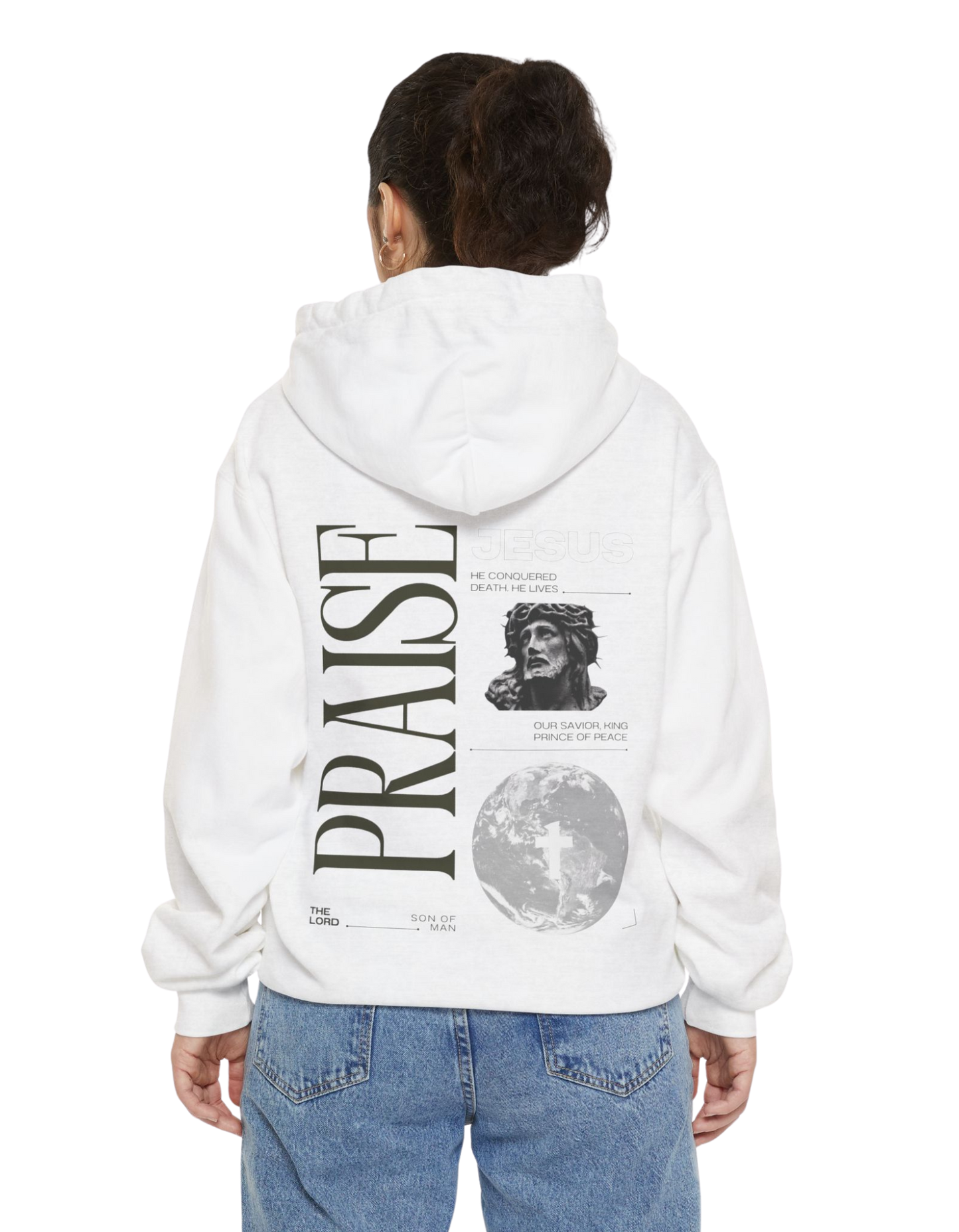 "He Lives" Unisex Heavyweight Hoodie