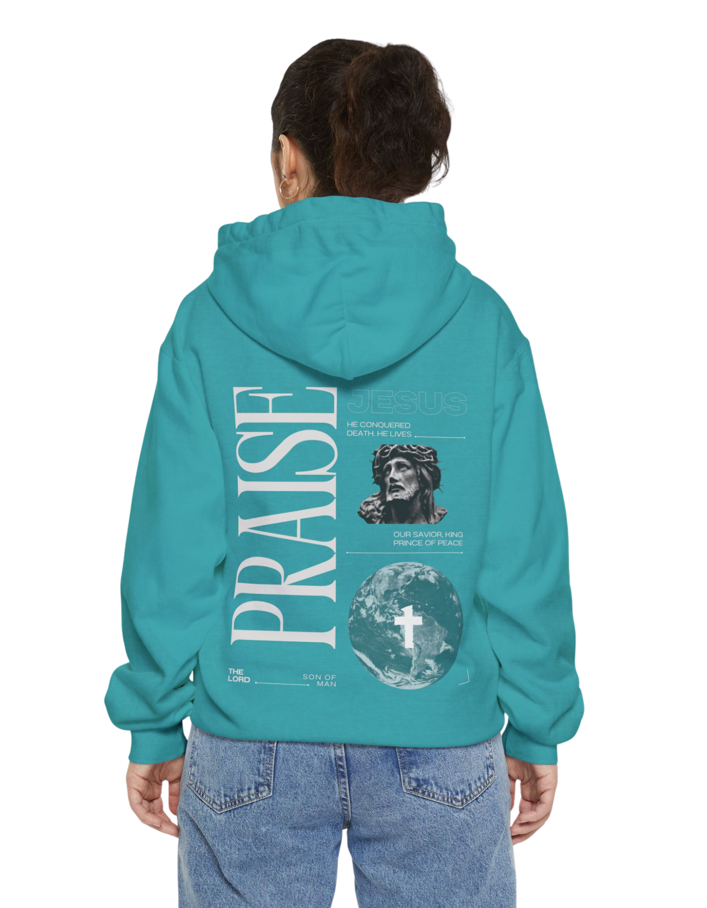 "He Lives" Unisex Heavyweight Hoodie