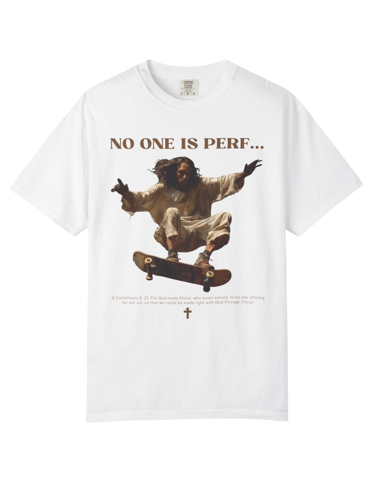 "NO ONE IS PERF" Unisex Heavy Tee