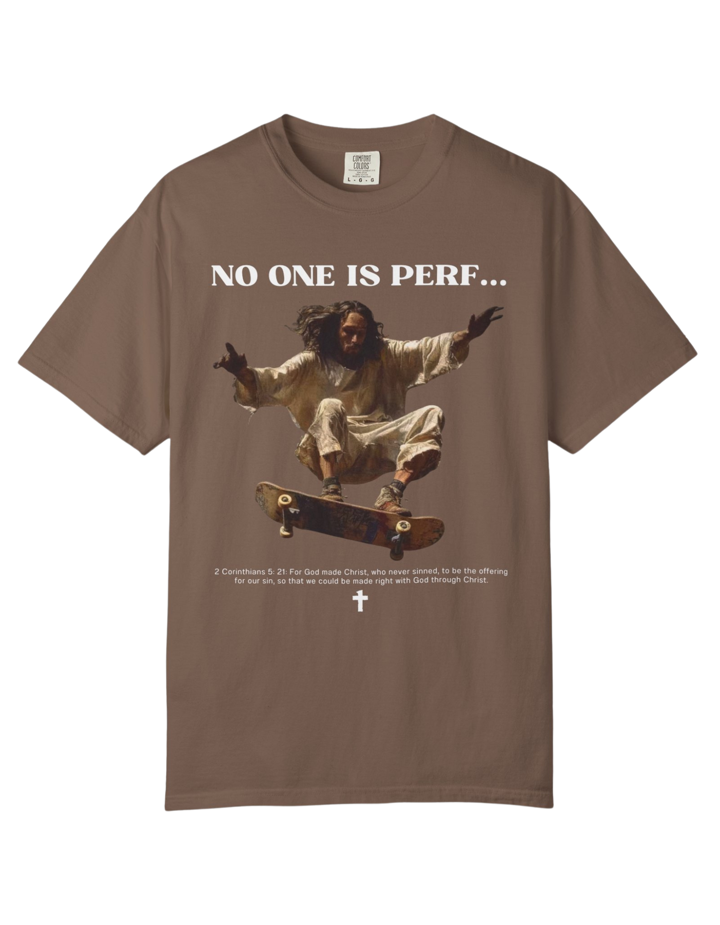 "NO ONE IS PERF" Unisex Heavy Tee