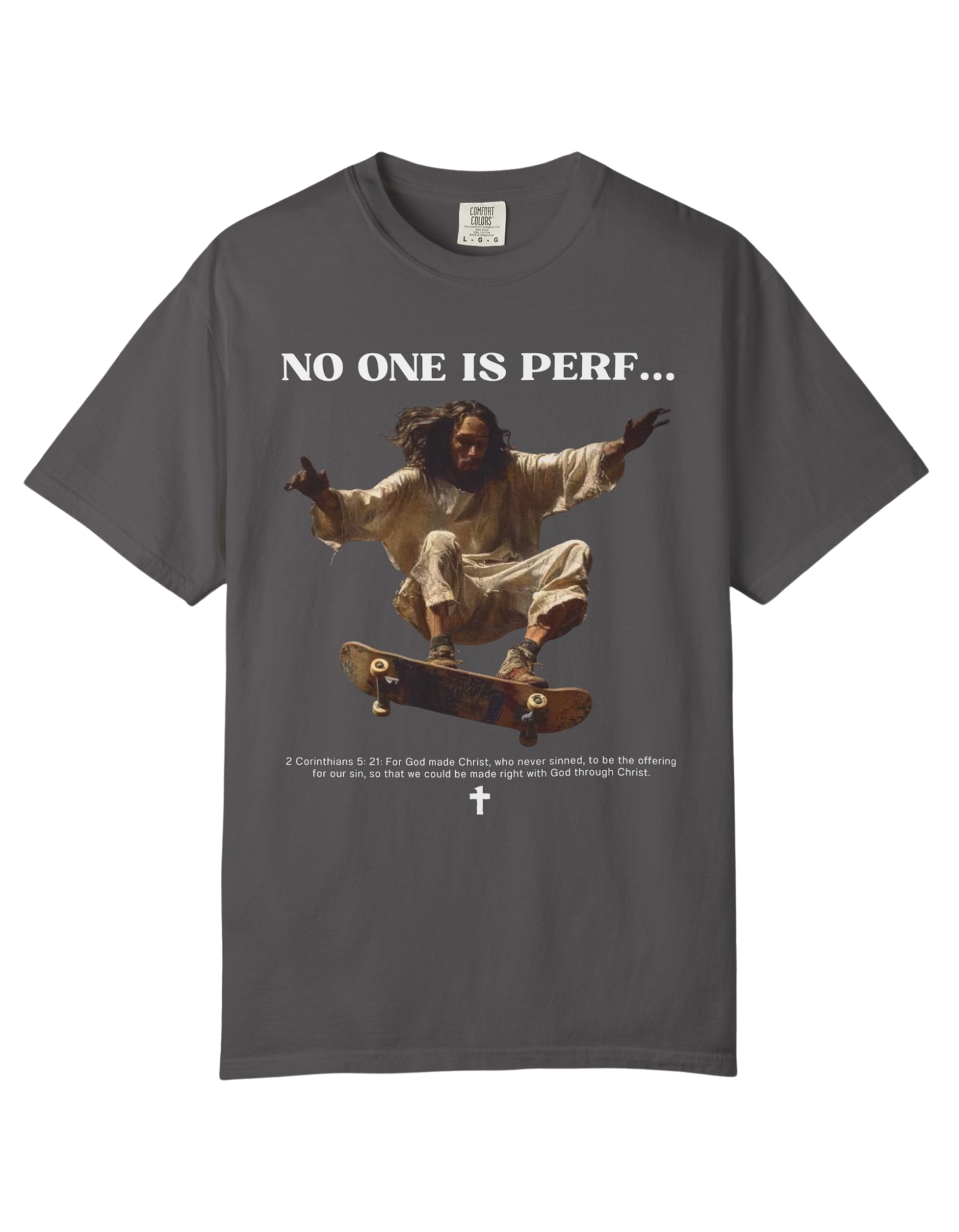 "NO ONE IS PERF" Unisex Heavy Tee