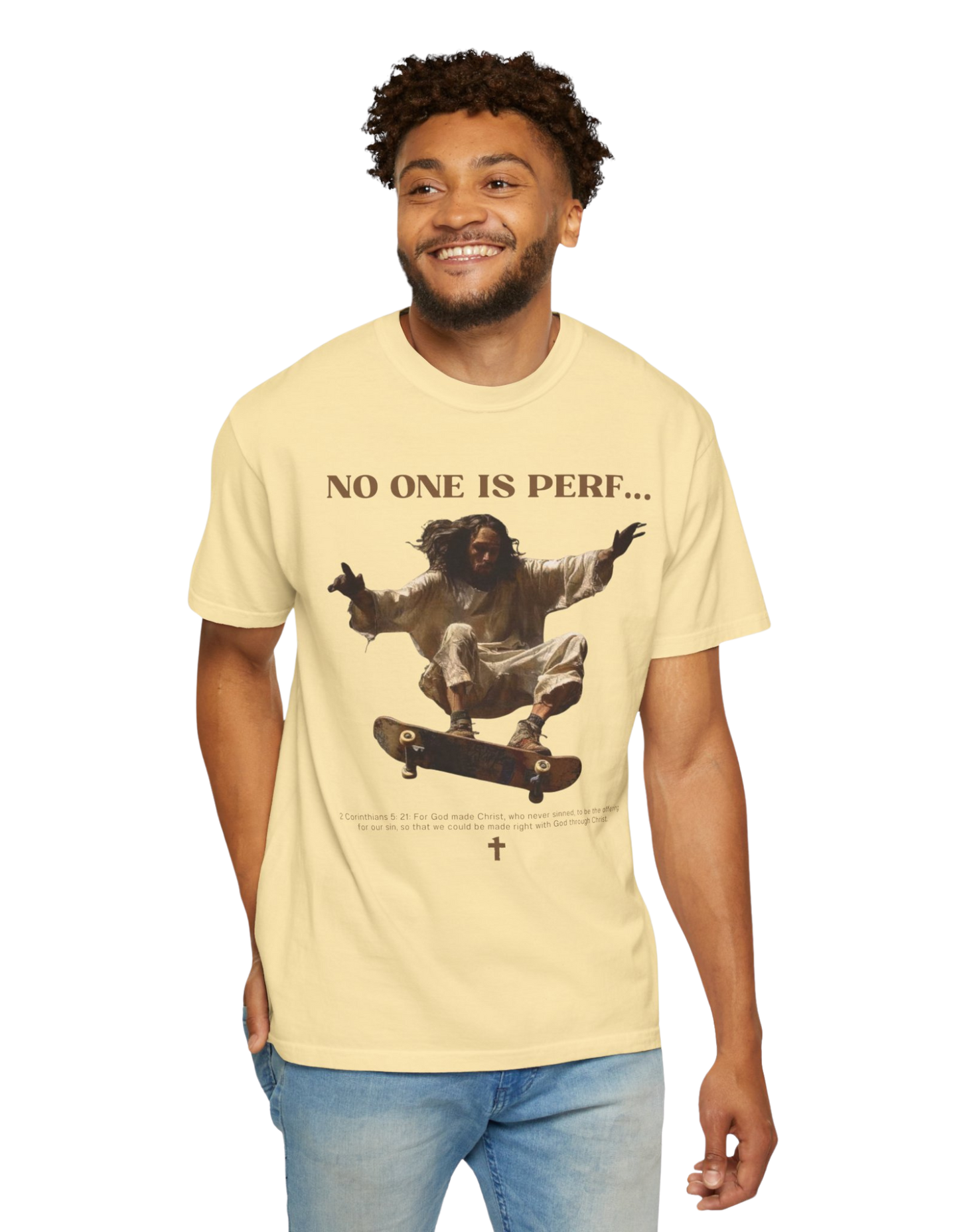 "NO ONE IS PERF" Unisex Heavy Tee