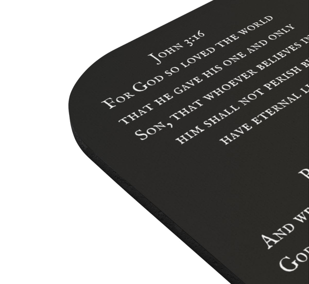 Scriptural Mouse Pad
