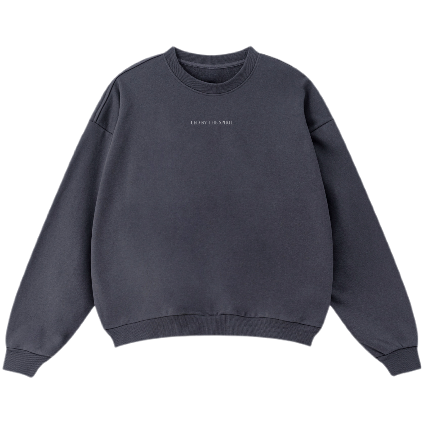 "LED BY THE SPIRIT" Unisex Oversized Premium 460 GSM Crewneck Sweatshirt
