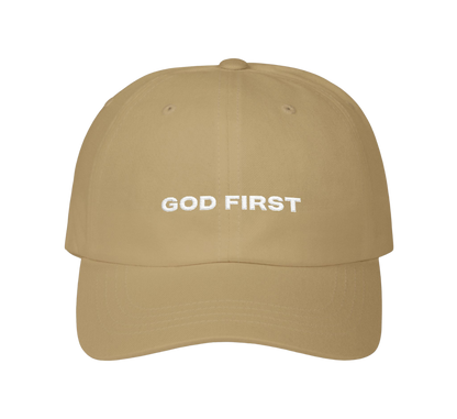 "God First" Adjustible Cap