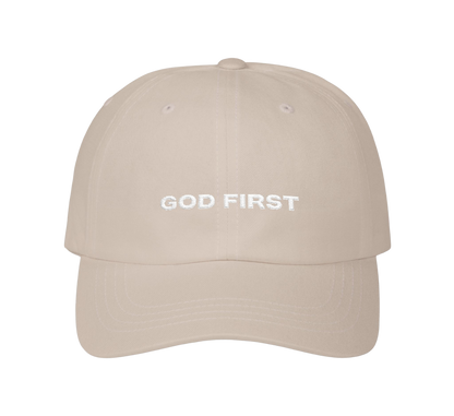 "God First" Adjustible Cap