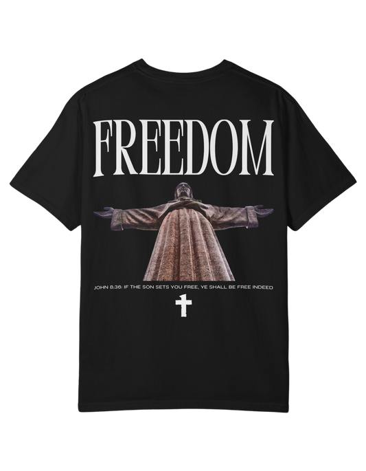 "FREEDOM IN CHRIST" Unisex Heavy Tee