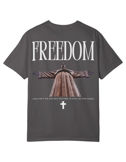 "FREEDOM IN CHRIST" Unisex Heavy Tee