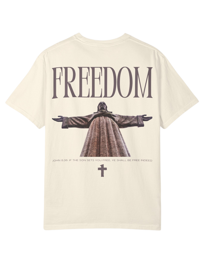 "FREEDOM IN CHRIST" Unisex Heavy Tee