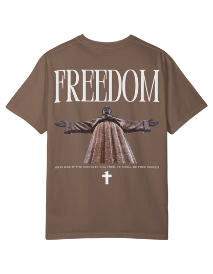 "FREEDOM IN CHRIST" Unisex Heavy Tee