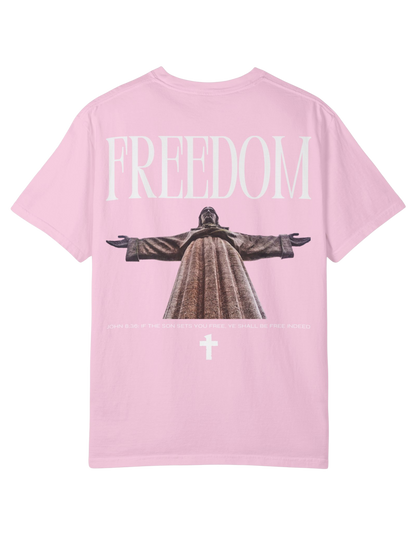 "FREEDOM IN CHRIST" Unisex Heavy Tee