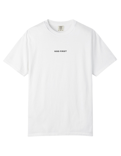 "GOD FIRST" Unisex Heavy Tee