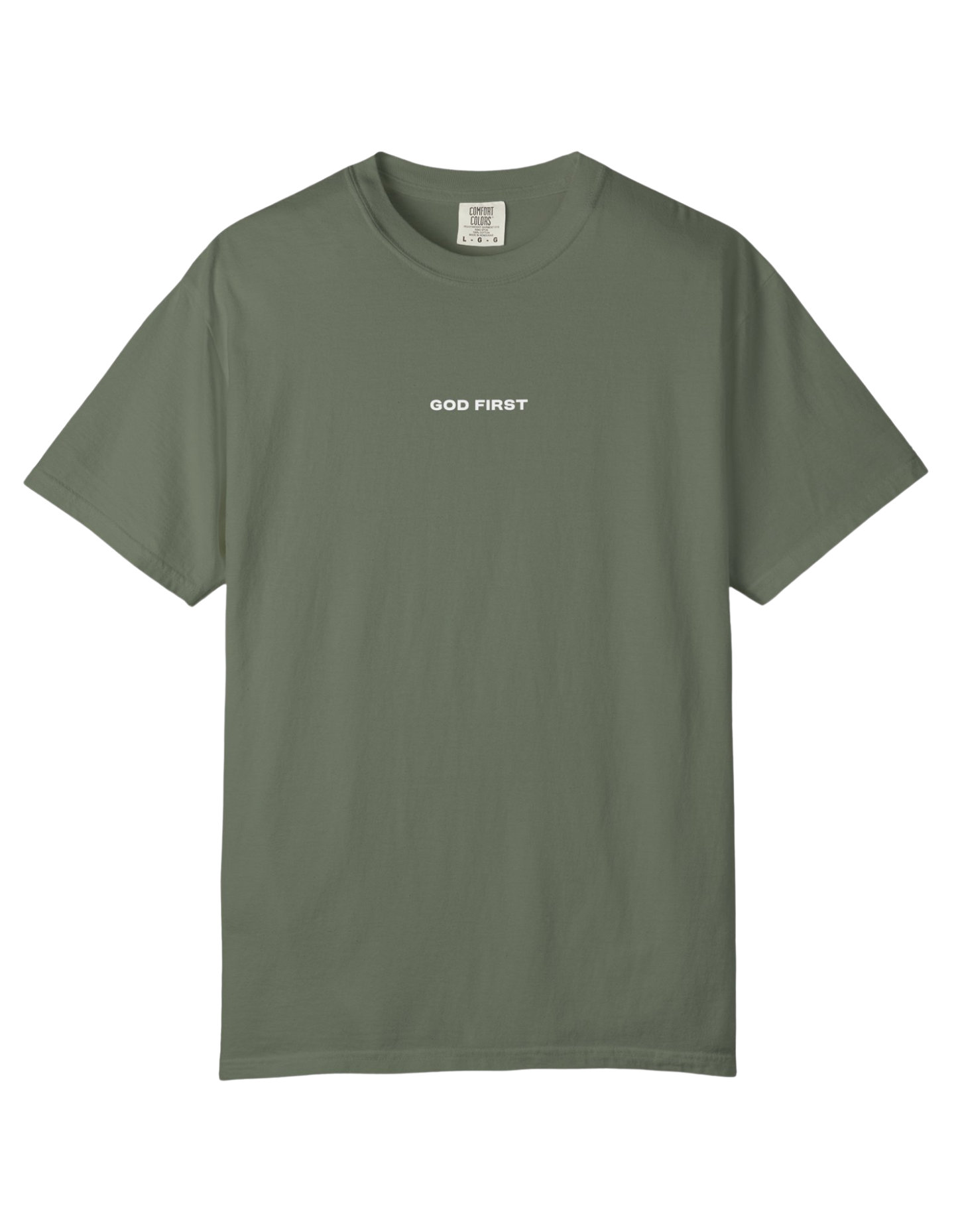 "GOD FIRST" Unisex Heavy Tee