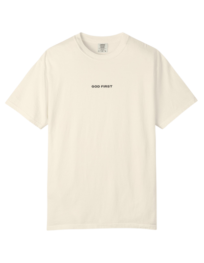 "GOD FIRST" Unisex Heavy Tee