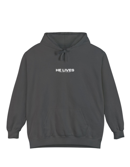 "He Lives" Unisex Heavyweight Hoodie