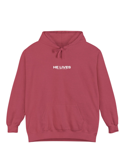 "He Lives" Unisex Heavyweight Hoodie