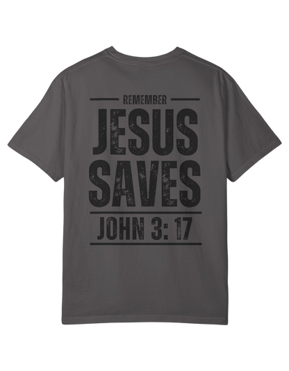 "Jesus Saves" Unisex Heavy Tee