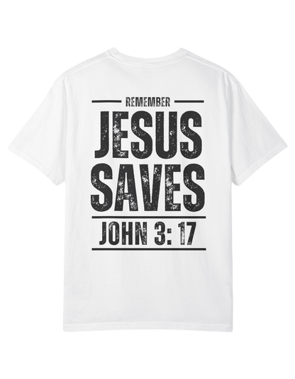 "Jesus Saves" Unisex Heavy Tee