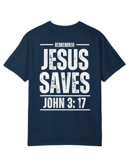 "Jesus Saves" Unisex Heavy Tee
