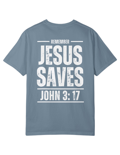 "Jesus Saves" Unisex Heavy Tee