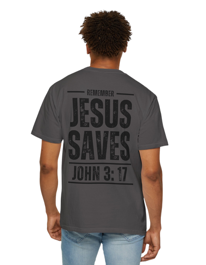 "Jesus Saves" Unisex Heavy Tee
