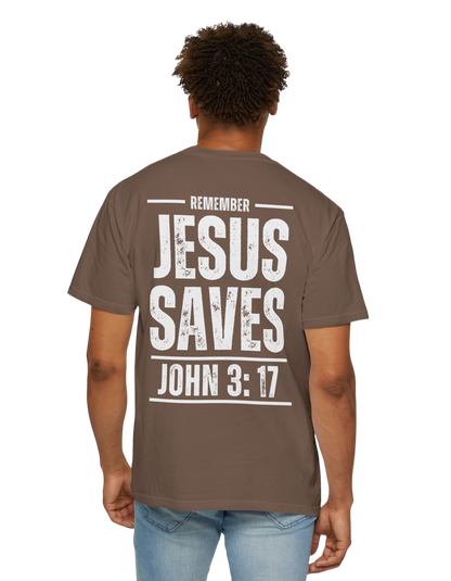 "Jesus Saves" Unisex Heavy Tee
