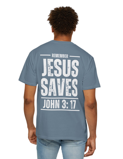 "Jesus Saves" Unisex Heavy Tee