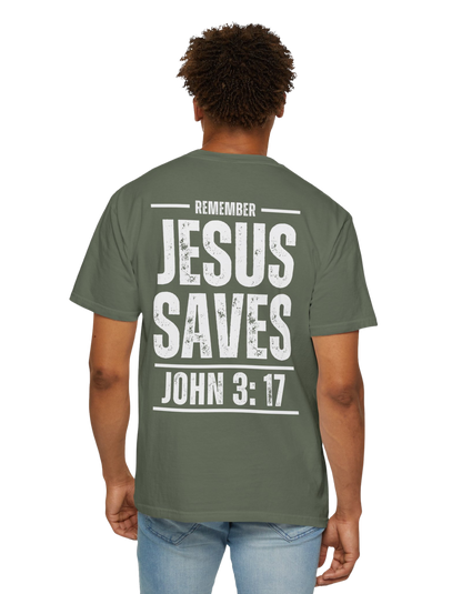 "Jesus Saves" Unisex Heavy Tee