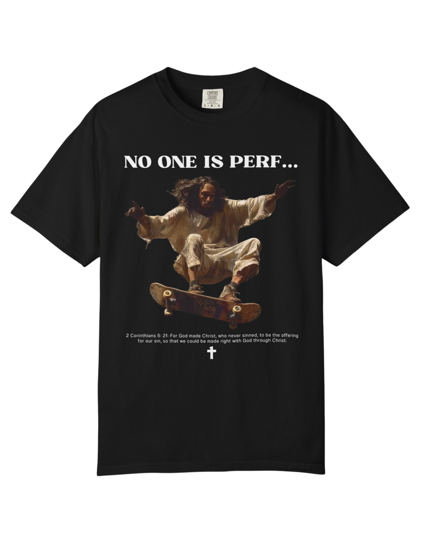 "NO ONE IS PERF" Unisex Heavy Tee