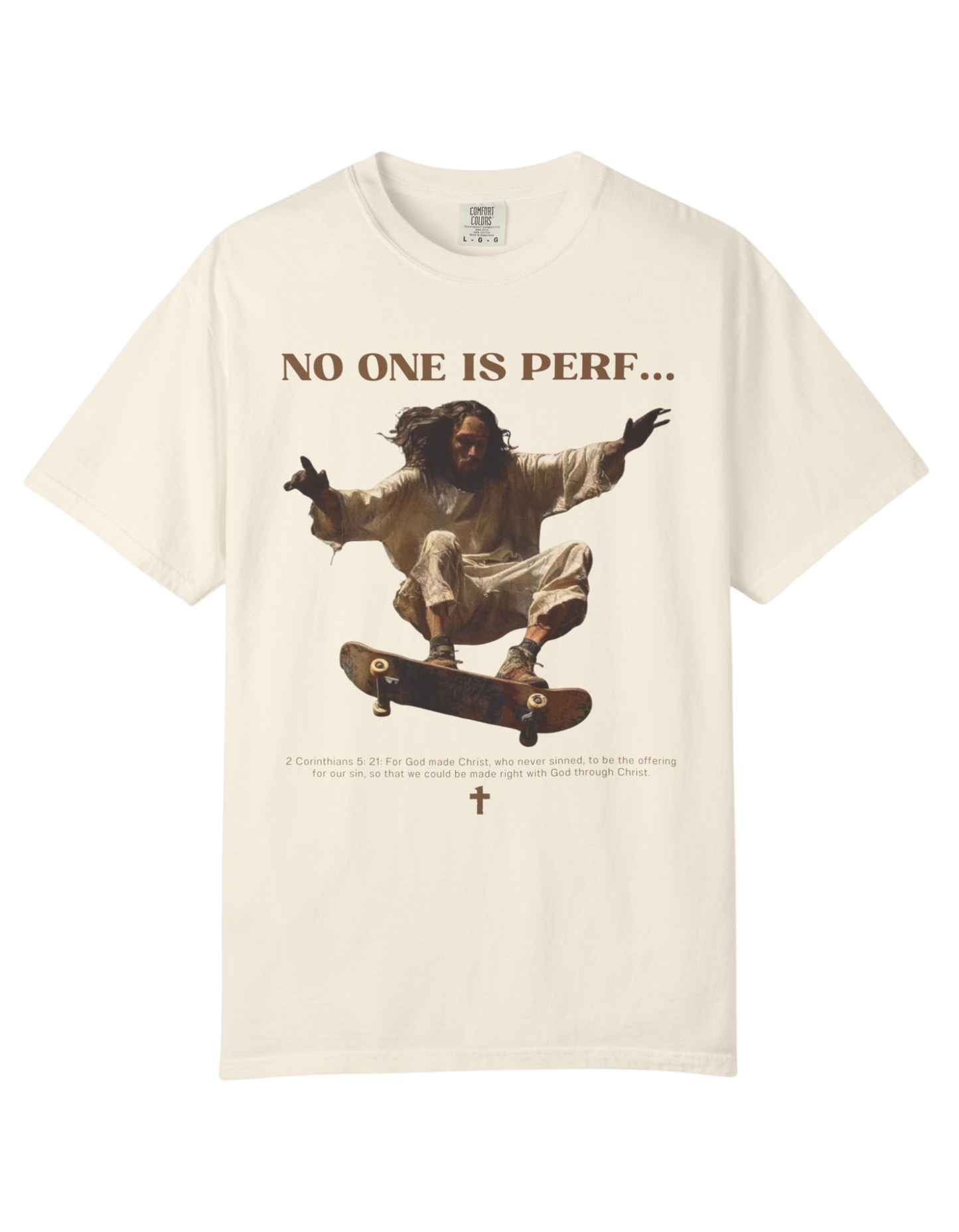 "NO ONE IS PERF" Unisex Heavy Tee