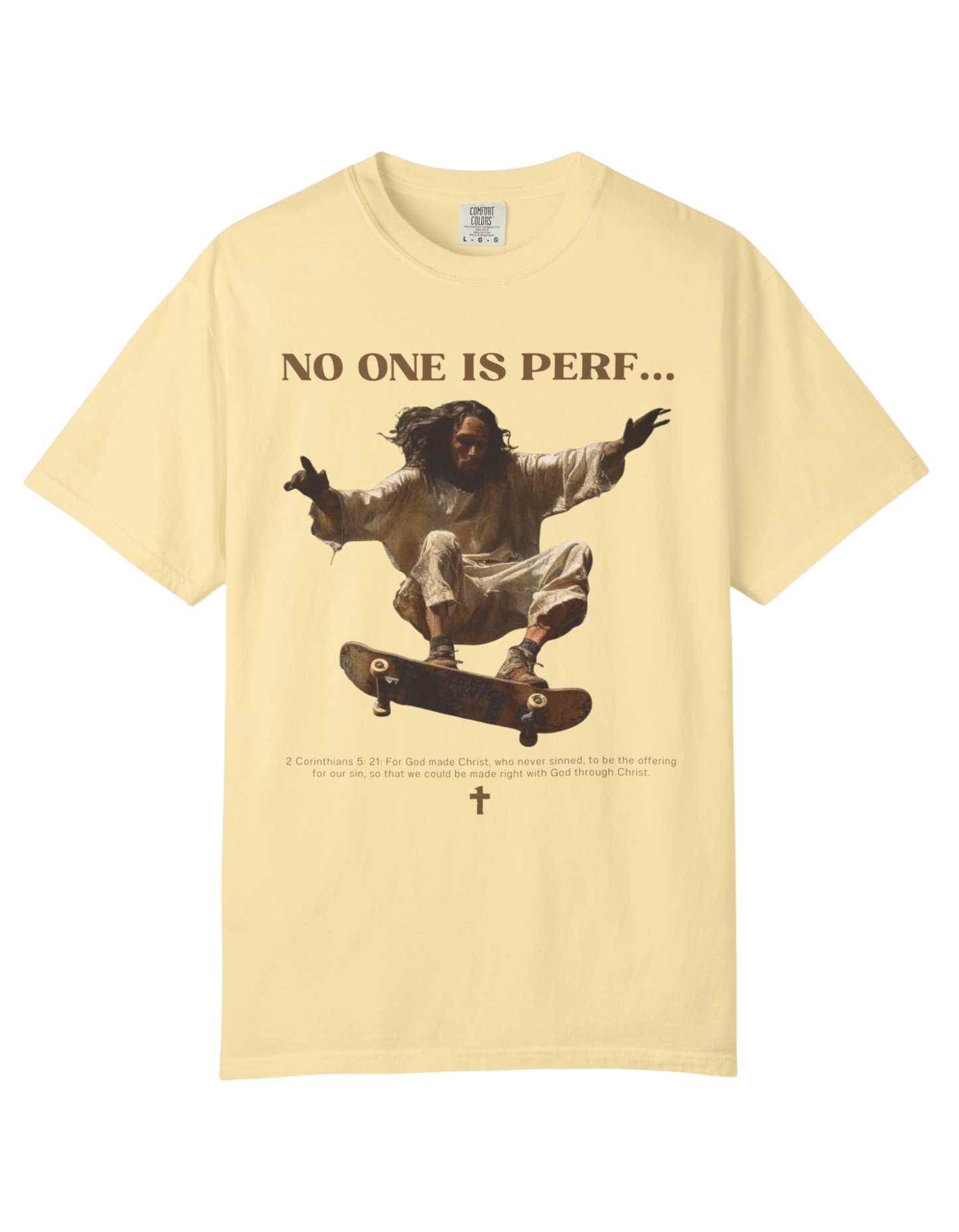 "NO ONE IS PERF" Unisex Heavy Tee