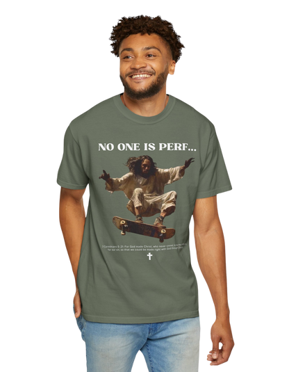 "NO ONE IS PERF" Unisex Heavy Tee