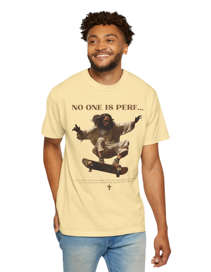 "NO ONE IS PERF" Unisex Heavy Tee