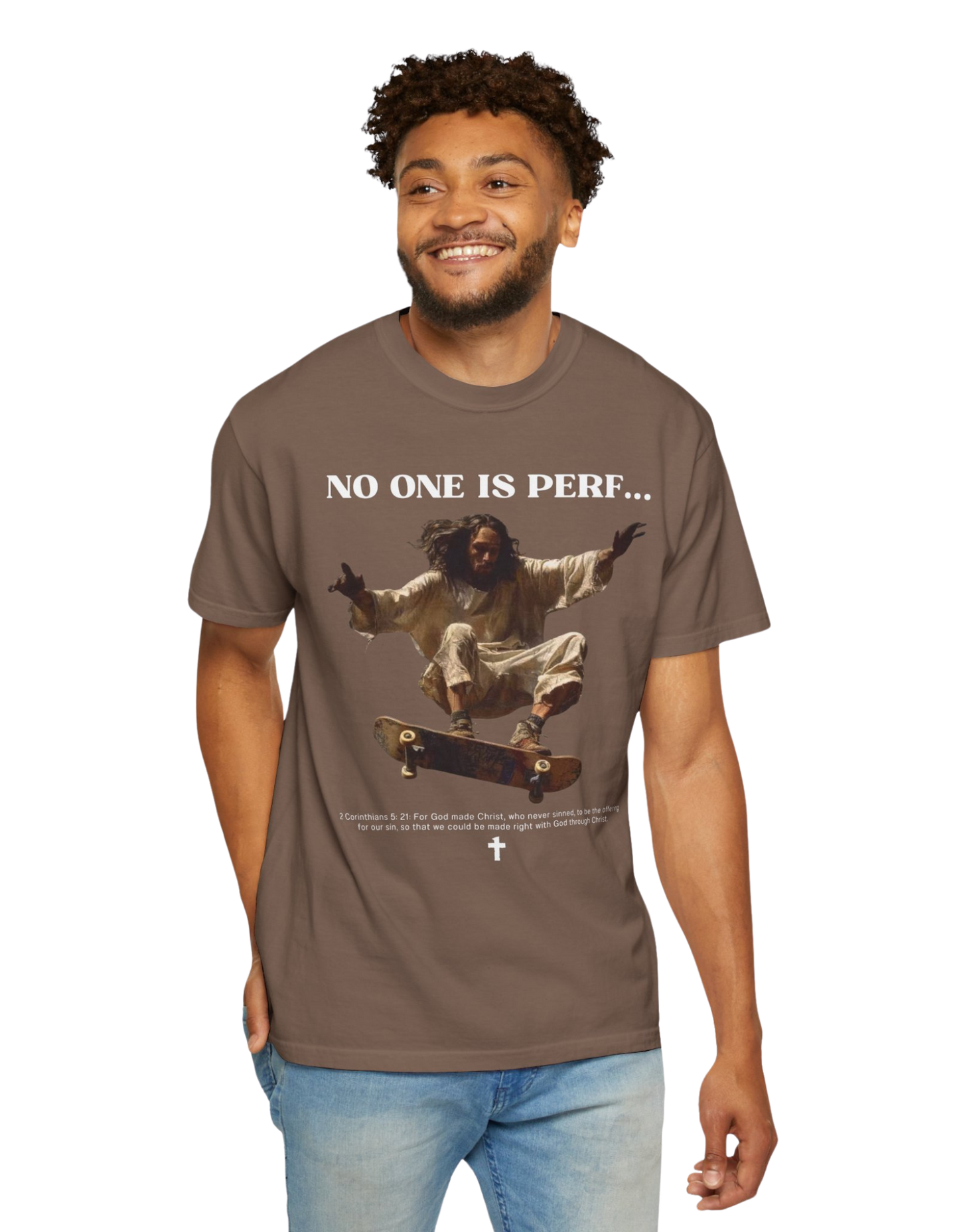"NO ONE IS PERF" Unisex Heavy Tee