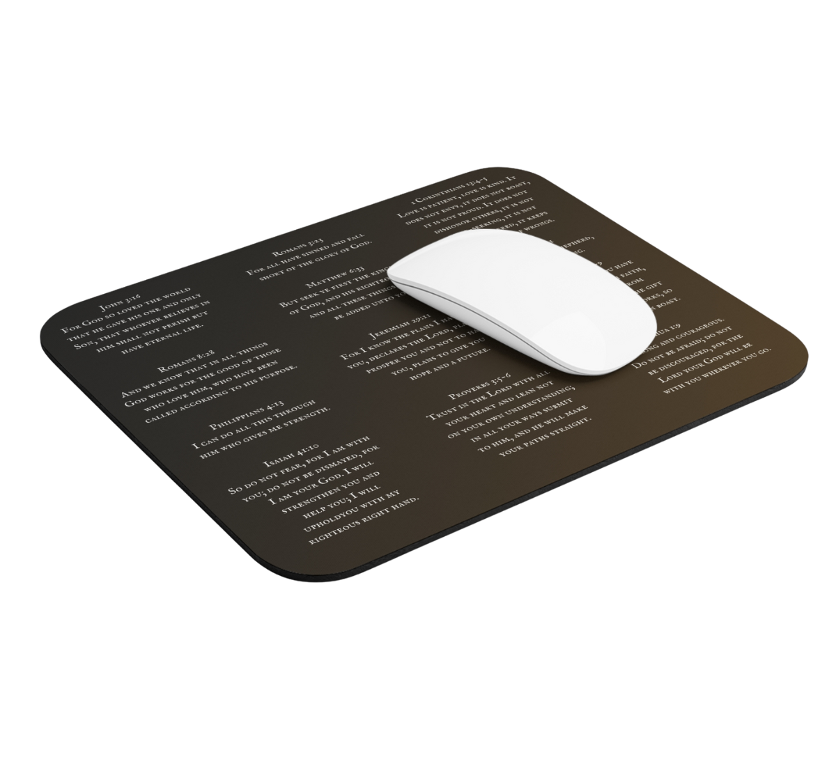 Scriptural Mouse Pad