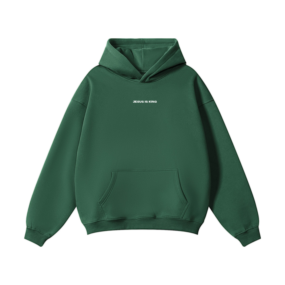 Jesus Is King Heavyweight Sherpa-Fleece Hoodie