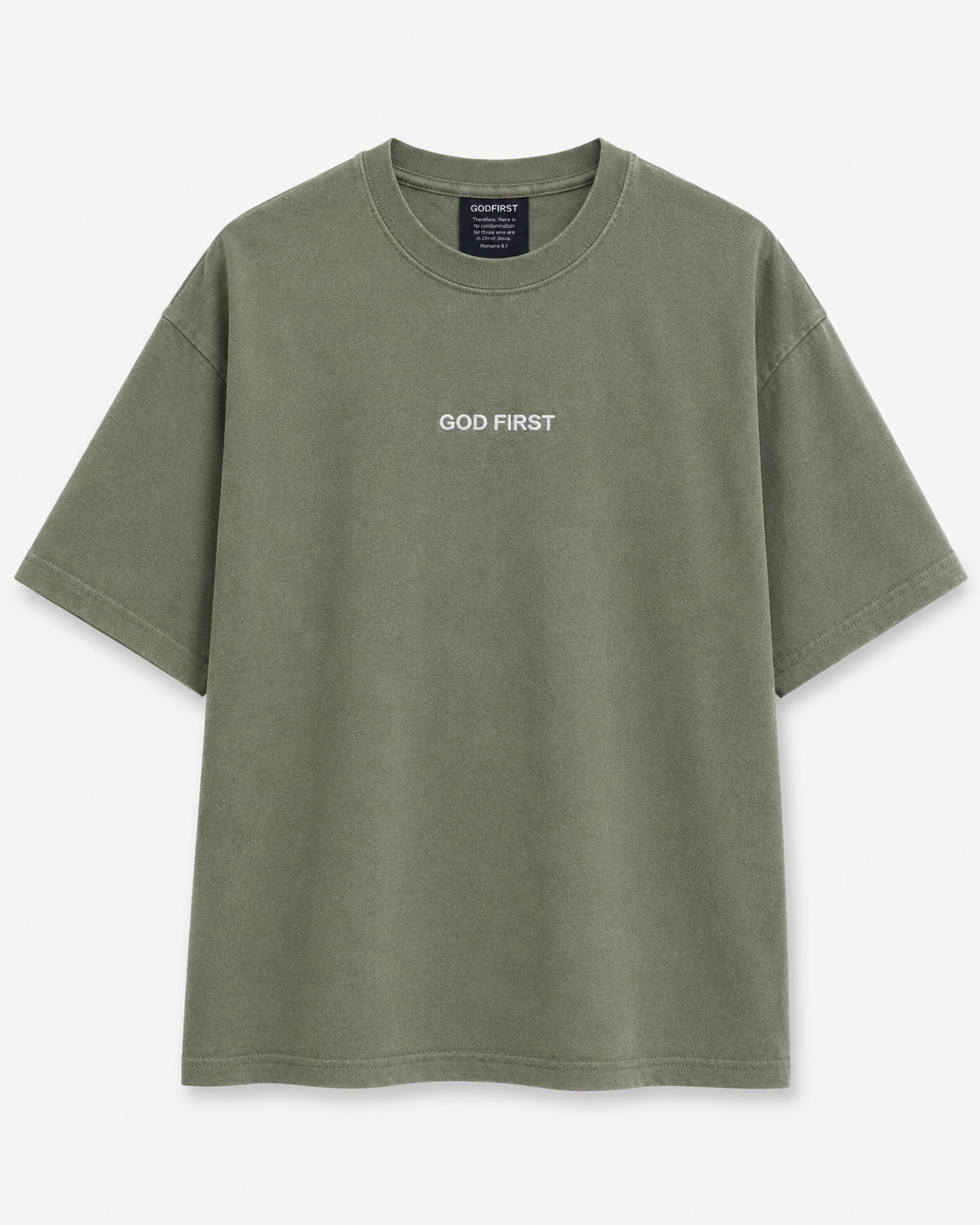 God First Oversized Tee