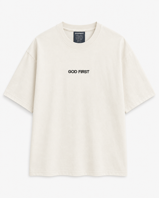 God First Oversized Tee