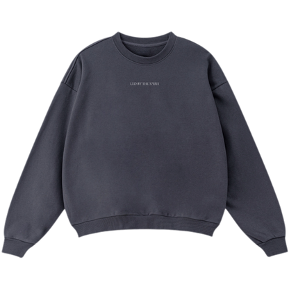 "LED BY THE SPIRIT" Unisex Oversized Premium 460 GSM Crewneck Sweatshirt