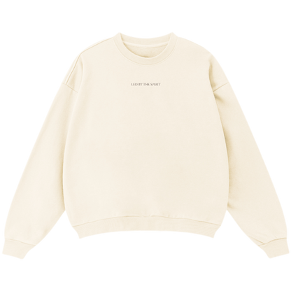 "LED BY THE SPIRIT" Unisex Oversized Premium 460 GSM Crewneck Sweatshirt