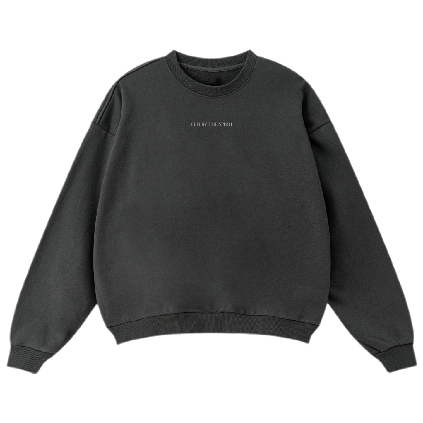 "LED BY THE SPIRIT" Unisex Oversized Premium 460 GSM Crewneck Sweatshirt
