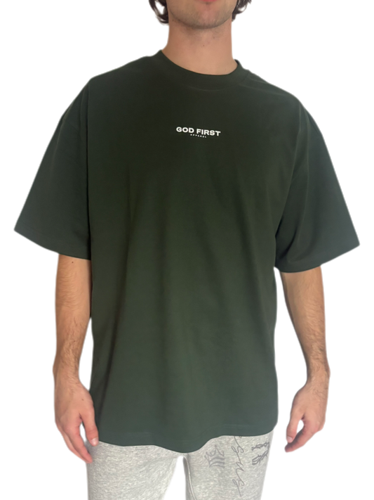 "God First" Unisex Boxy Oversized Premium 280 GSM Tee