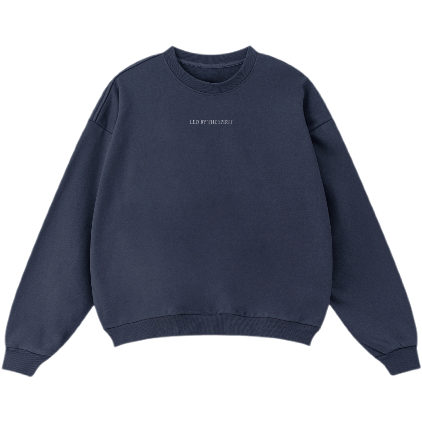 "LED BY THE SPIRIT" Unisex Oversized Premium 460 GSM Crewneck Sweatshirt