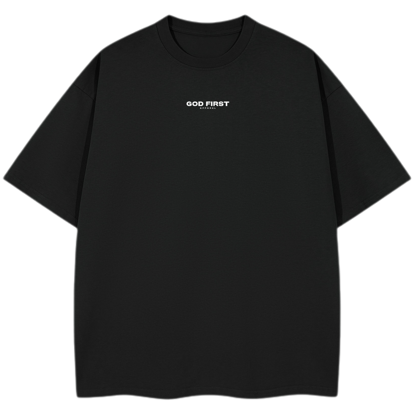 "God First" Unisex Boxy Oversized Premium 280 GSM Tee