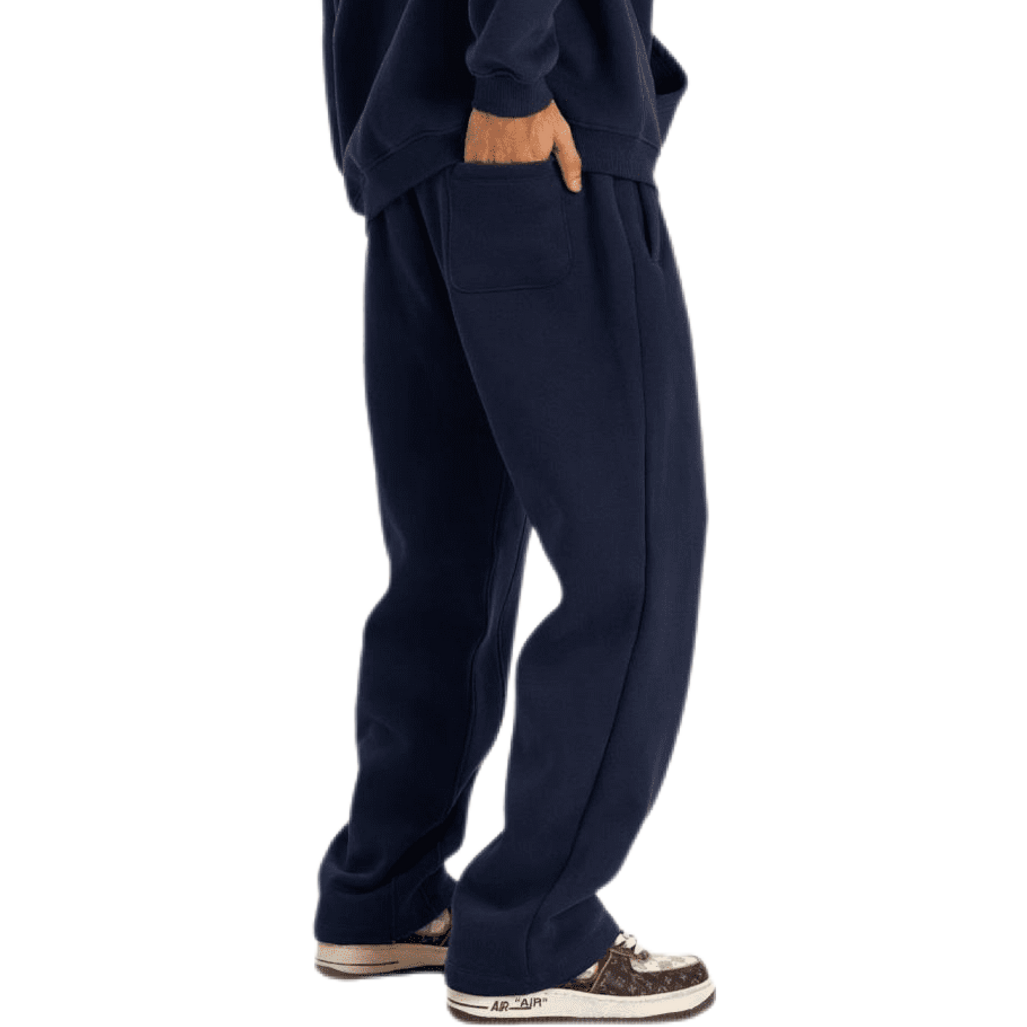 "God Will Never Leave You" Unisex Fleece Oversized Premium 380 GSM Sweatpants