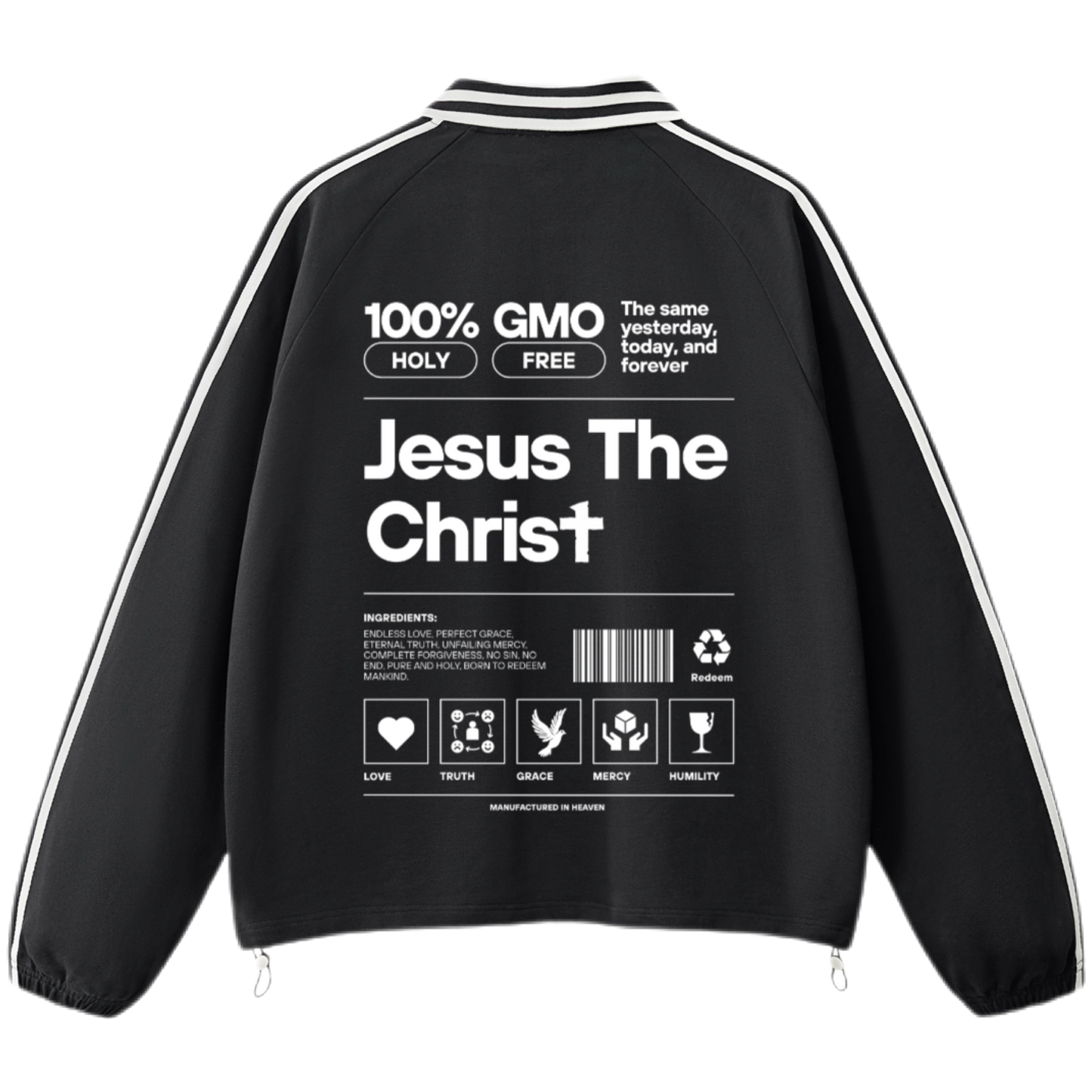 Jesus Ingredients Unisex Premium 380 GSM Collar Sweatshirt