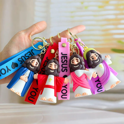 You Are Loved By Jesus Keychains