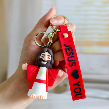 You Are Loved By Jesus Keychains